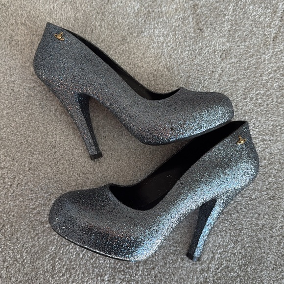 COPY - NEW Never Worn Vivienne Westwood Anglomania x Melissa - Glitter Skyscrap… - Picture 6 of 10